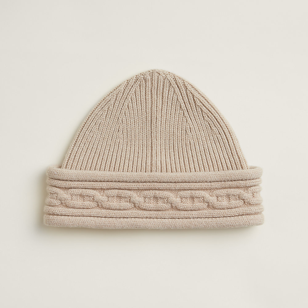 帽子 supreme heaven knit beanie Heaven Twist beanie - Brown | Hermès USA